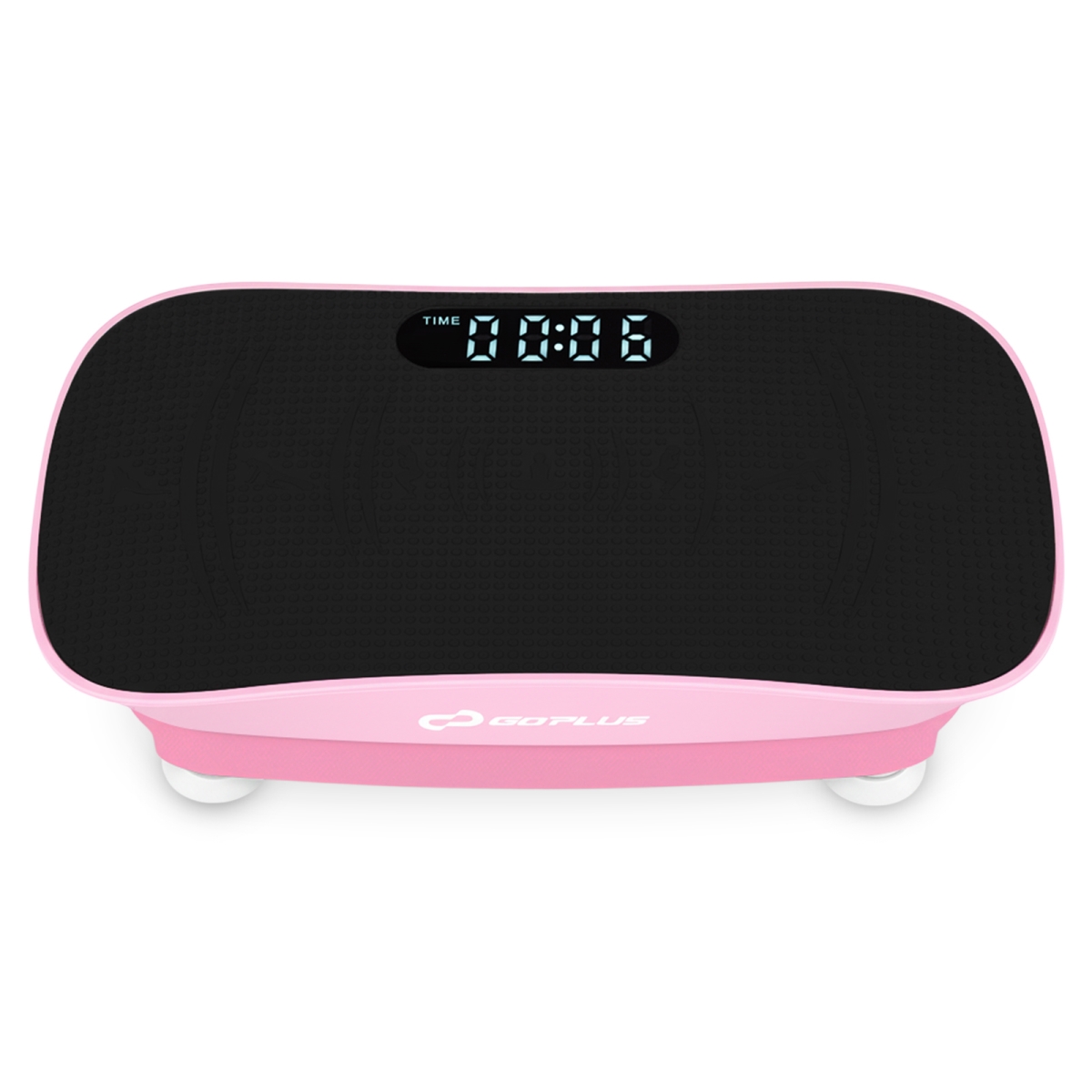 SP38656US-PI Vibration Plate Exercise Machine for Lymphatic Drainage & Weight Loss with 10 Speed Intensities, Pink