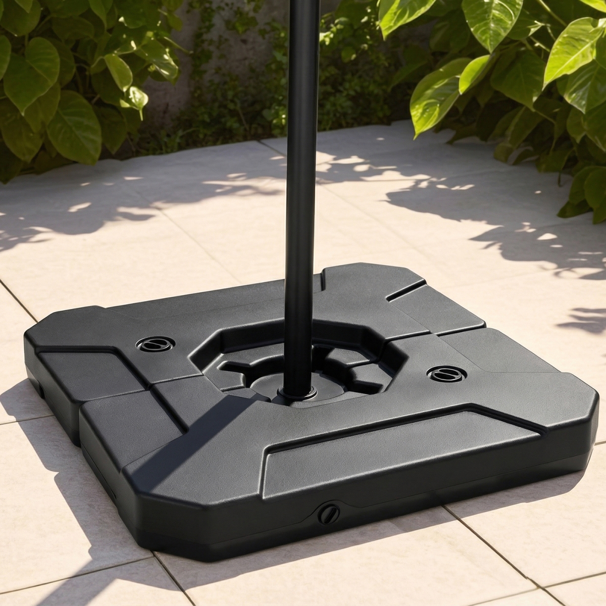 NP13079 274 lbs Cantilever Patio Umbrella Base with Handles