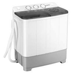 Picture of Total Tactic FP10012US-GR 22 lbs 2-in-1 Portable Washing Machine with Timer Control&#44; Gray