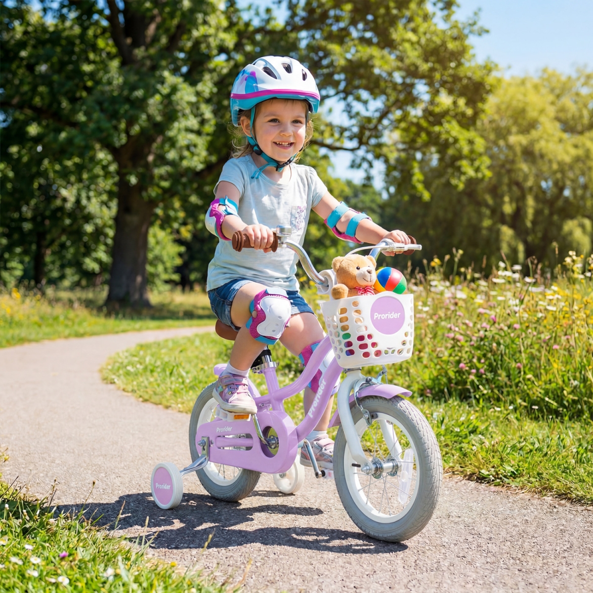 TS10294ZS-12 12 in. Adjustable Kids Bike with 2 Brake System