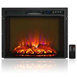 FP10031US-DK 26 in. Recessed Electric Fireplace heater with Remote Control
