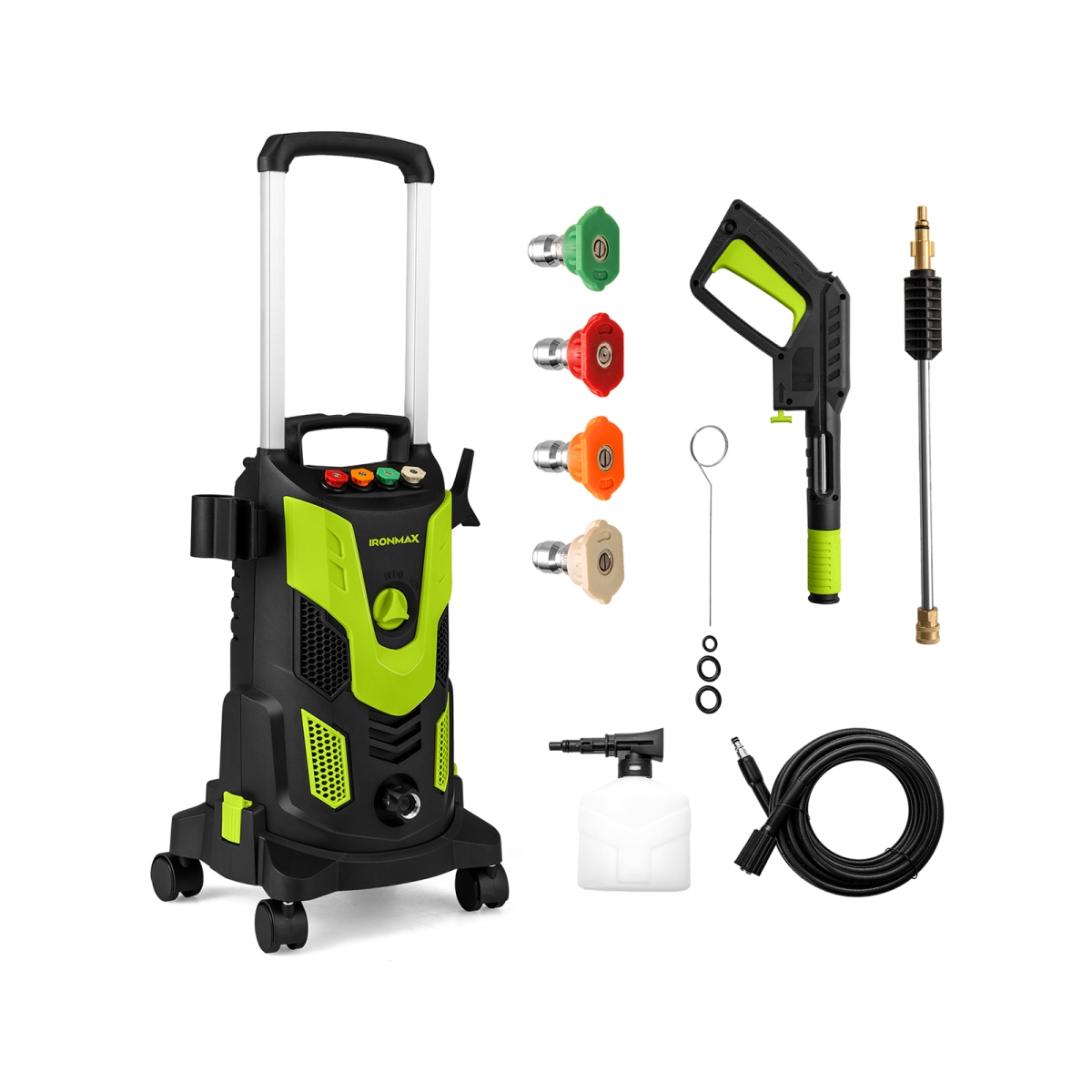 FP10860US-GN 2300 PSI 1.8 GPM Electric High Pressure Power Washer - Green