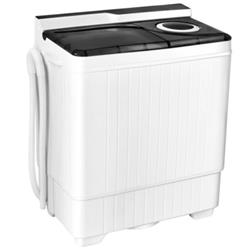 Picture of Total Tactic FP10175US-GR 26 lbs Portable Semi-Automatic Washing Machine with Built-in Drain Pump&#44; Gray