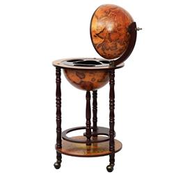 Picture of Total Tactic HW47195 Vintage Globe Wine Stand Bottle Rack