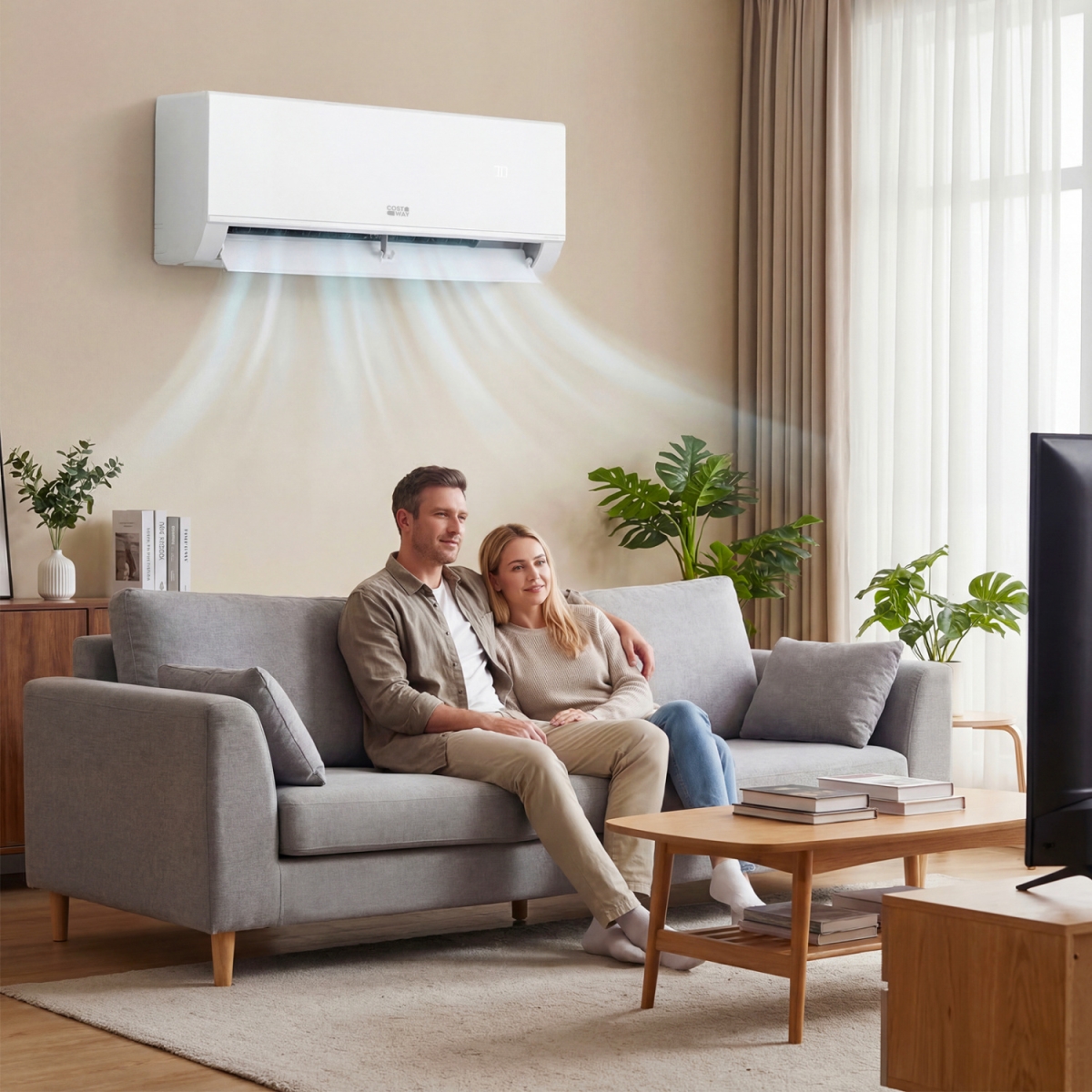 FP11155US-WH- Blast Pro Series 9000 BTU 20 SEER2 115V Wi-Fi Enabled Mini Split Air Conditioner & Heater - White