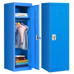 Picture of Total Tactic HW56202BL 48 in. Kid Safe Storage Children Single Tier Metal Locker, Blue