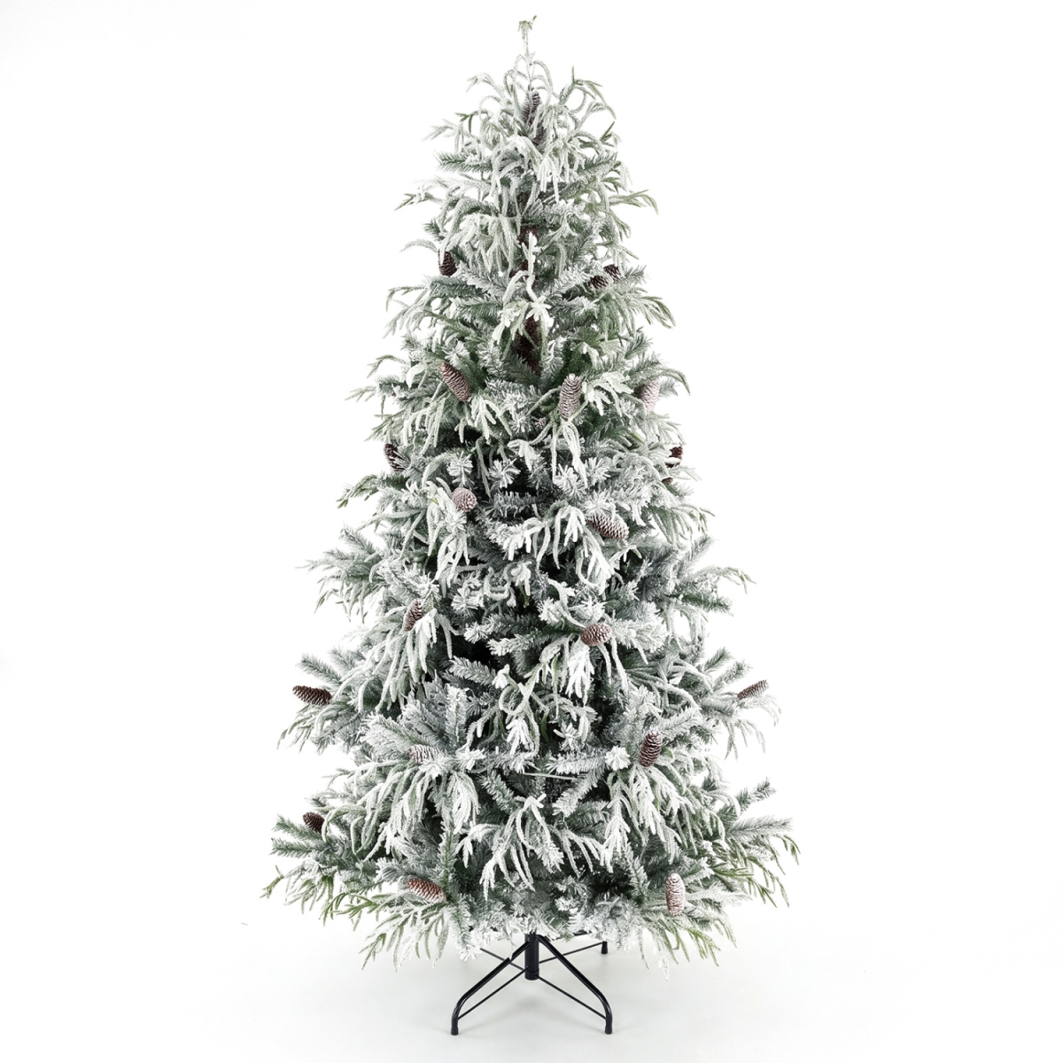 CM25623US-24 8 ft. Pre-Lit Artificial Christmas Tree with Warm White LED Lights