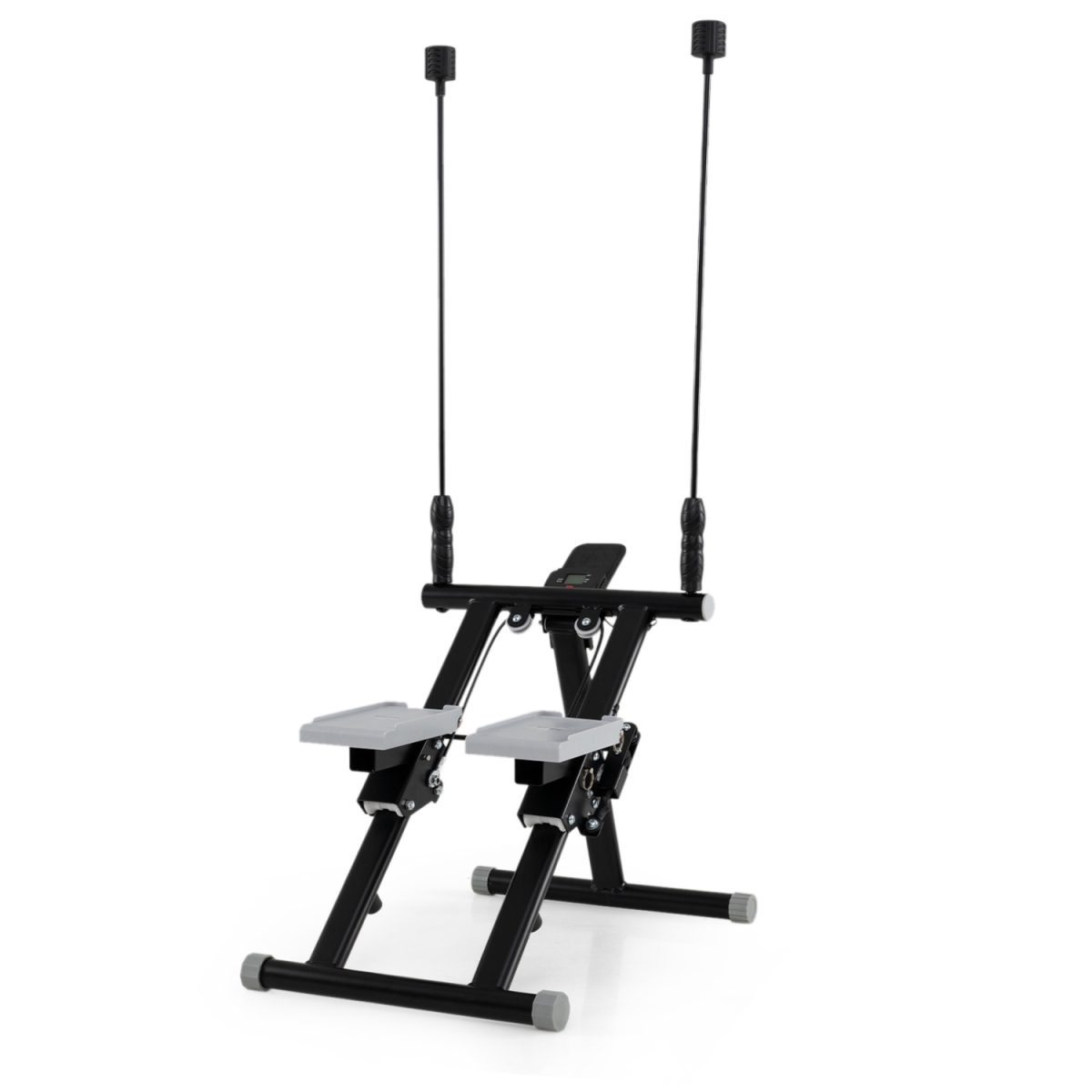 FH10194DK Foldable Stair Stepper with Detachable Handlebar - Black