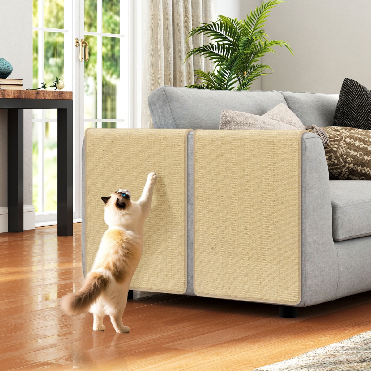 PV10312 Cat Scratcher Mat Set 32 x 20 in. Natural Sisal Pads - 2 Piece