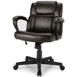 Picture of Total Tactic HW66726 Adjustable Leather Executive Office Chair Computer Desk Chair with Armrest