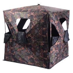 OP2988 Ground Hunting Blind Portable Deer Pop Up Camo Hunter -  Total Tactic