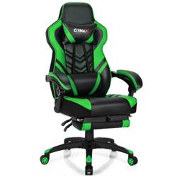 Picture of Total Tactic HW67570GN Adjustable Gaming Chair with Footrest for Home Office, Green