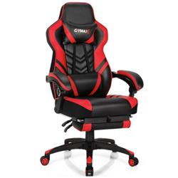 Picture of Total Tactic HW67570RE Adjustable Gaming Chair with Footrest for Home Office, Red