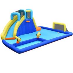 OP70805 6-in-1 Inflatable Water Slide Jumping House without Blower