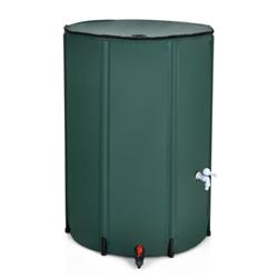 100-Gallon Portable Rain Barrel - Green - 100 Gallon - Leak-Free Design