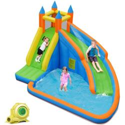 OP70949 Kids Inflatable Water Slide Bouncing House with Carrying Bag & 480W Blower