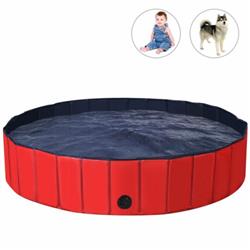 Picture of Total Tactic PS0071RE 55 in. PVC Outdoor Foldable Pet & Kids Swimming Pool&#44; Red