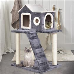 Picture of Total Tactic PS7388 36 in. Tower Condo Scratching Posts Ladder Cat Tree