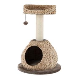 Picture of Total Tactic PS7474CF 28 in. Hand-Made Cat Tree Tower with Jump Platform, Coffee