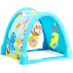 Picture of Total Tactic TY579384 4-in-1 Baby Play Gym Mat with 3 Hanging Toys