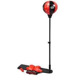 TY579434 Kids Punching Bag with Adjustable Stand & Boxing Gloves