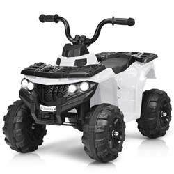 Picture of Total Tactic TY580277WH 6V Battery Powered Kids Electric Ride on ATV Toys, White