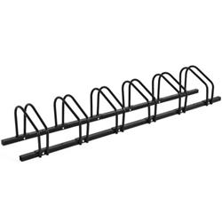 AT5535BK 6 Bike Parking Garage Storage Bicycle Stand, Black