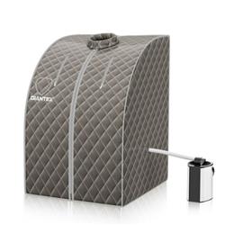 Picture of Total Tactic BA7634US-GR Portable Personal Steam Sauna Spa with 3L Blast-Proof Steamer Chair&#44; Gray