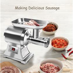 Picture of Total Tactic EP21595 1100W Stainless Steel Heavy Duty No. 22 Electric Meat Grinder