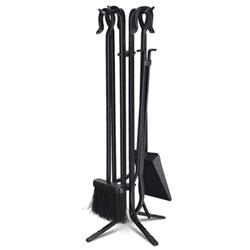 Picture of Total Tactic HW59379 Fireplace Iron Standing Tools Set - 5 Piece