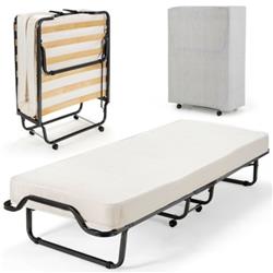 Picture of Total Tactic HW69784 Metal Folding Bed with Memory Foam Mattress & Dust-Proof Bag
