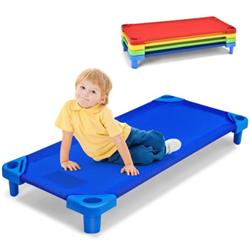 Picture of Total Tactic HY10001 Colorful Kids Stackable Naptime Cot - Pack of 4