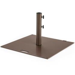JV10011 50 lbs Portable Umbrella Base Stand with Handle & Wheel for Patio Square