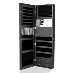 JV10014BK Multi-Purpose Storage Cabinet with 4 Drawer, Black
