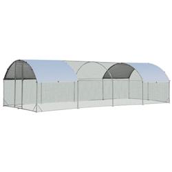 PW10021Plus Large Metal Chicken Coop with Cover