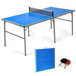 Picture of Total Tactic SP0583 6 x 3 in. Portable Tennis Ping Pong Indoor & Outdoor Folding Table