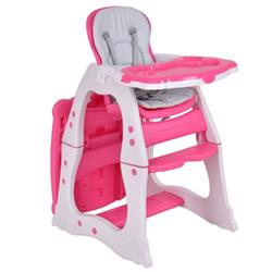 Picture of Total Tactic BB4640RE 3-in-1 Infant Table & Set Baby High Chair&#44; Red