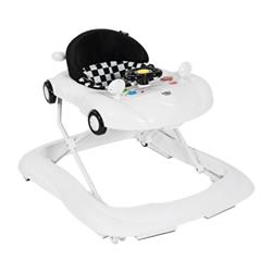 Picture of Total Tactic BB5485WH 2-in-1 Foldable Baby Walker with Music Player & Lights&#44; White