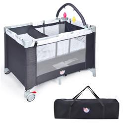 Picture of Total Tactic BB5576 Portable Baby Playard Playpen Nursery Center with Mattress
