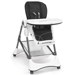 Picture of Total Tactic BB5585GR A-Shaped High Chair with 4 Lockable Wheels&#44; Gray
