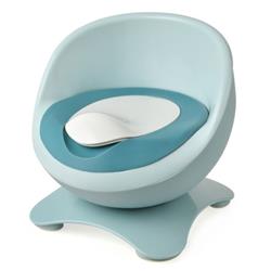 Picture of Total Tactic BB5643BL Egg-Shaped Toddler Training Toilet with Removable Container&#44; Blue