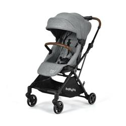 Picture of Total Tactic BC10017GR 2-in-1 Convertible Aluminum Baby Stroller with Adjustable Canopy&#44; Gray