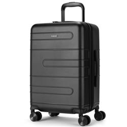 Picture of Total Tactic BL10002DK 20 in. Expandable Luggage Hardside Suitcase with Spinner Wheel & TSA Lock&#44; Black