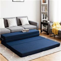 Picture of Total Tactic HT1119Q 5 in. Quart Folding Futon Sleepover Sofa Bed Foam Mattress - Queen Size
