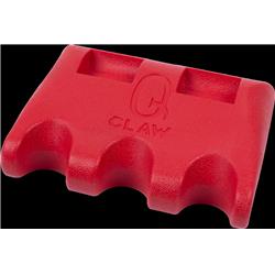 International QHQC3 RED Q Claw Unique Cue Holder, Red