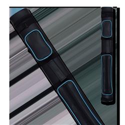 International ACP22 BLUE Action 2x2 Piping Series Pool Cue Case, Blue