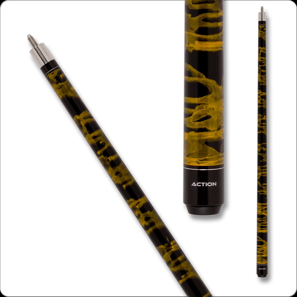 International VAL04 21 21 oz Action Value Cue with Gold Swirl
