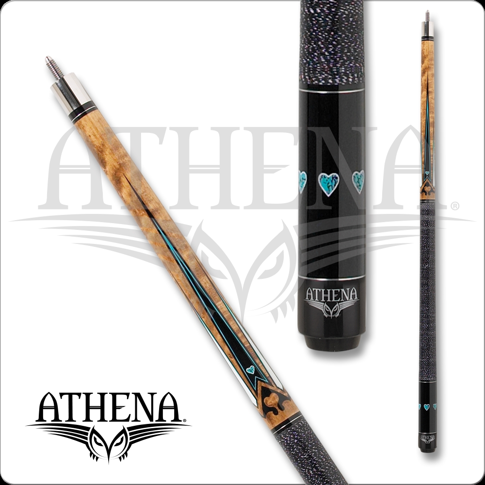 International ATH04-17 17 oz Athena Cue, Blue Heart