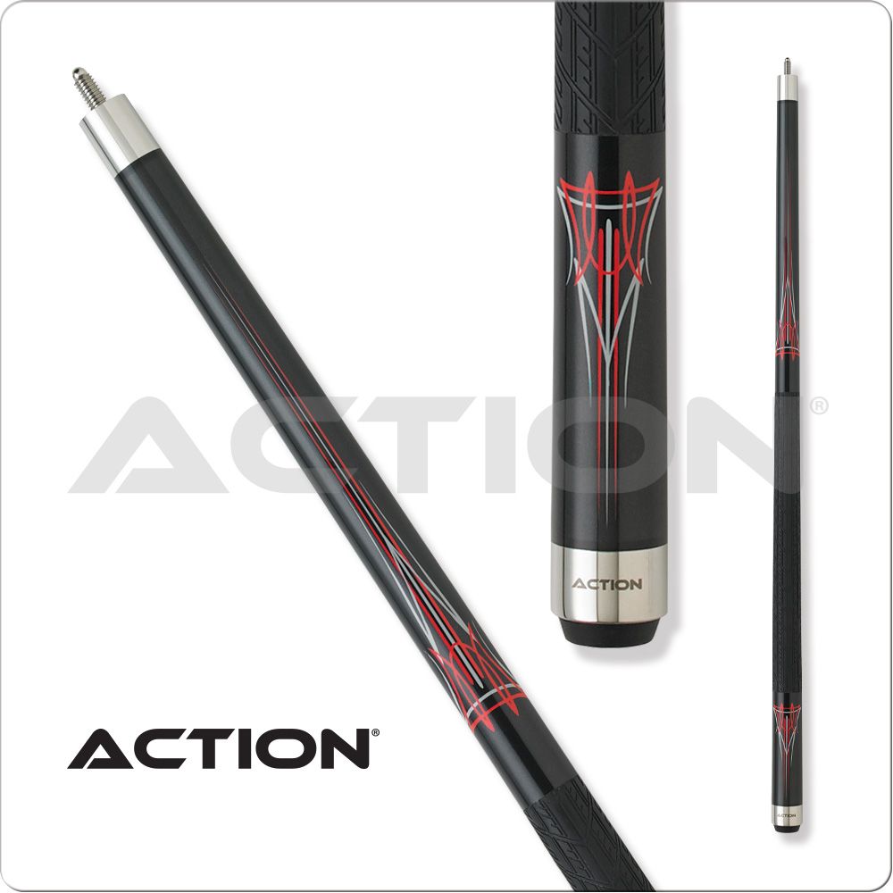 International KRM03-20 20 oz Action Khrome Cue, Smoked Metallic