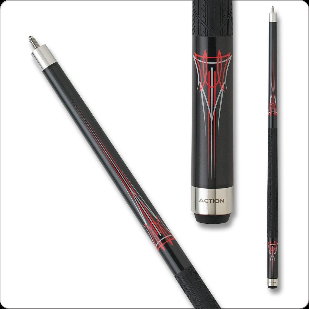 International KRM03 21 21 oz Action Khrome Cue with Smoked Metallic